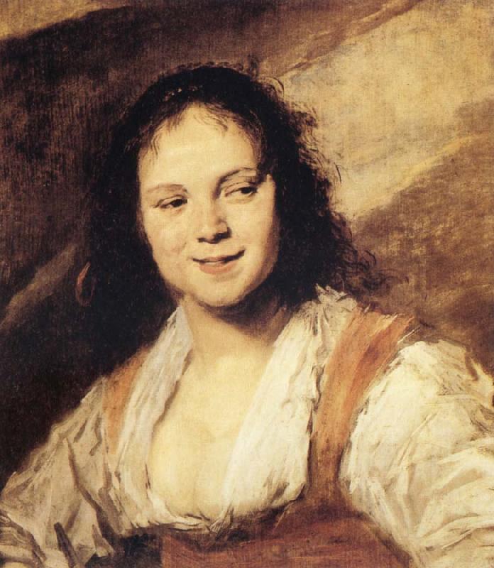 Frans Hals The Gypsy Girl Norge oil painting art